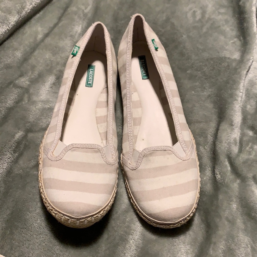 Lacoste flats